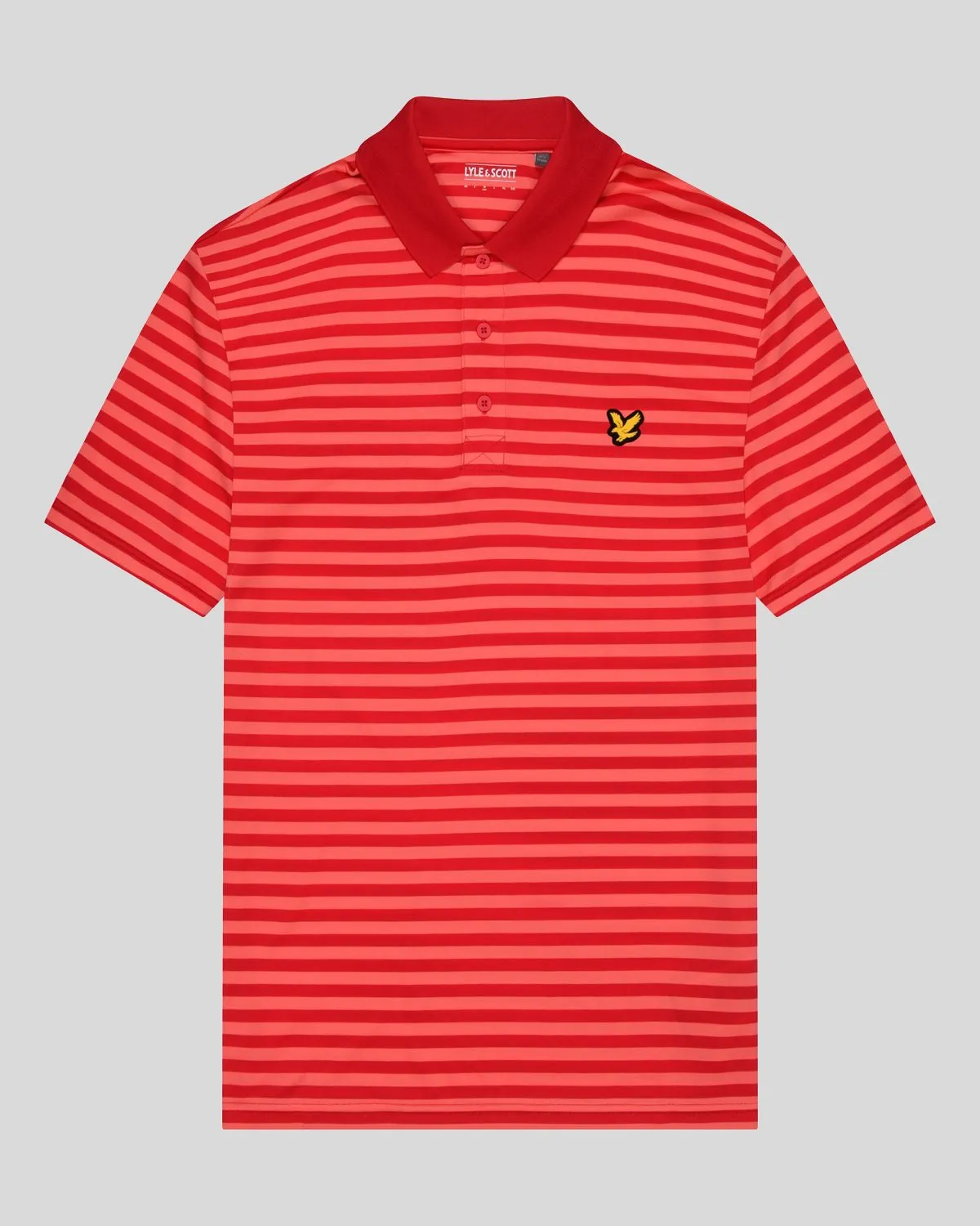 Golf Broad Stripe Polo Shirt