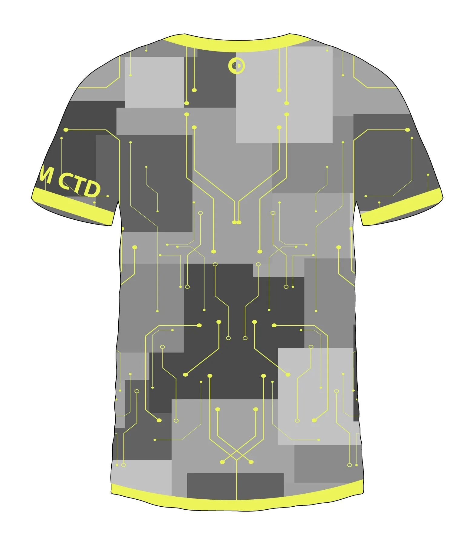 Gray Geo Digital Jersey