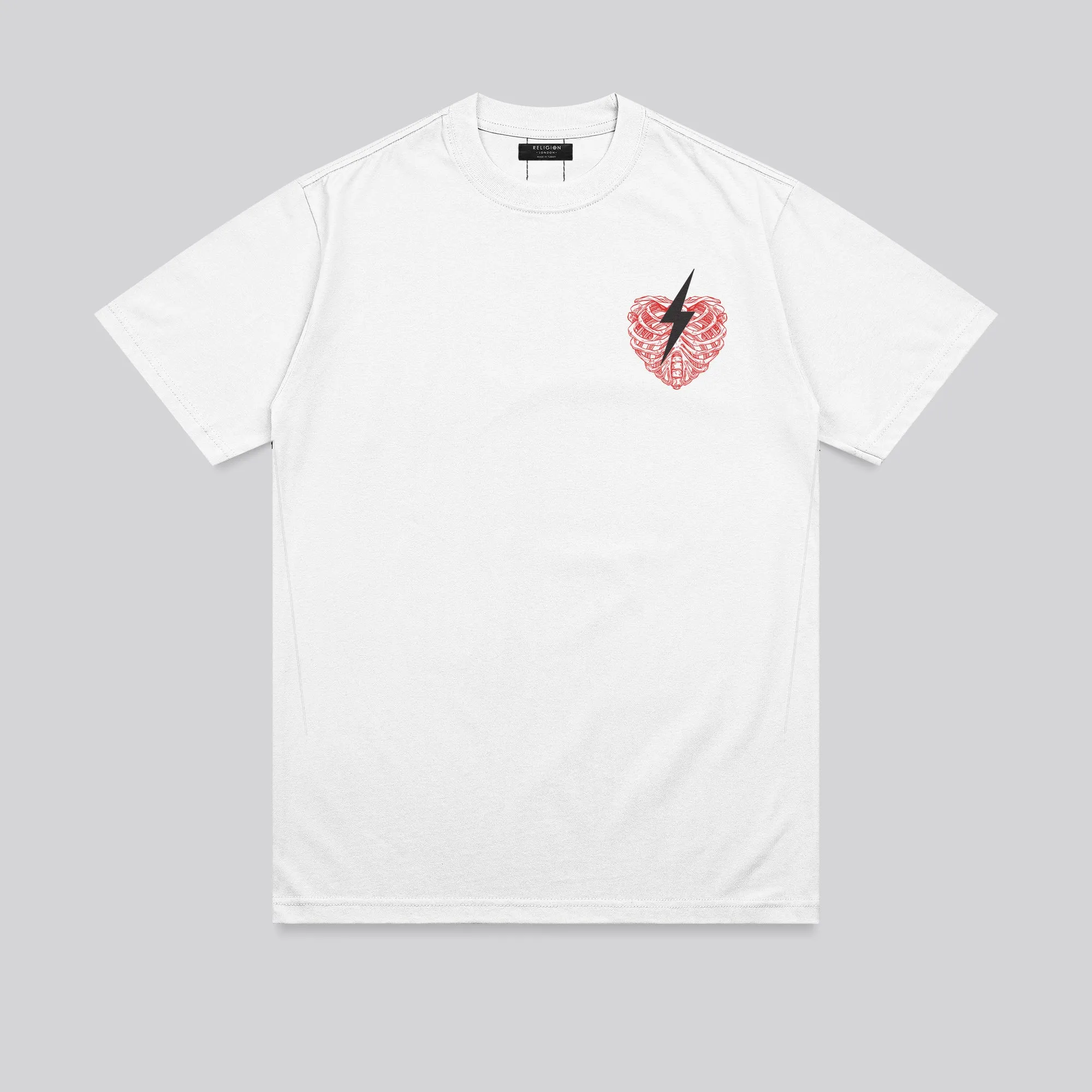 HEART BOLT T-SHIRT WHITE