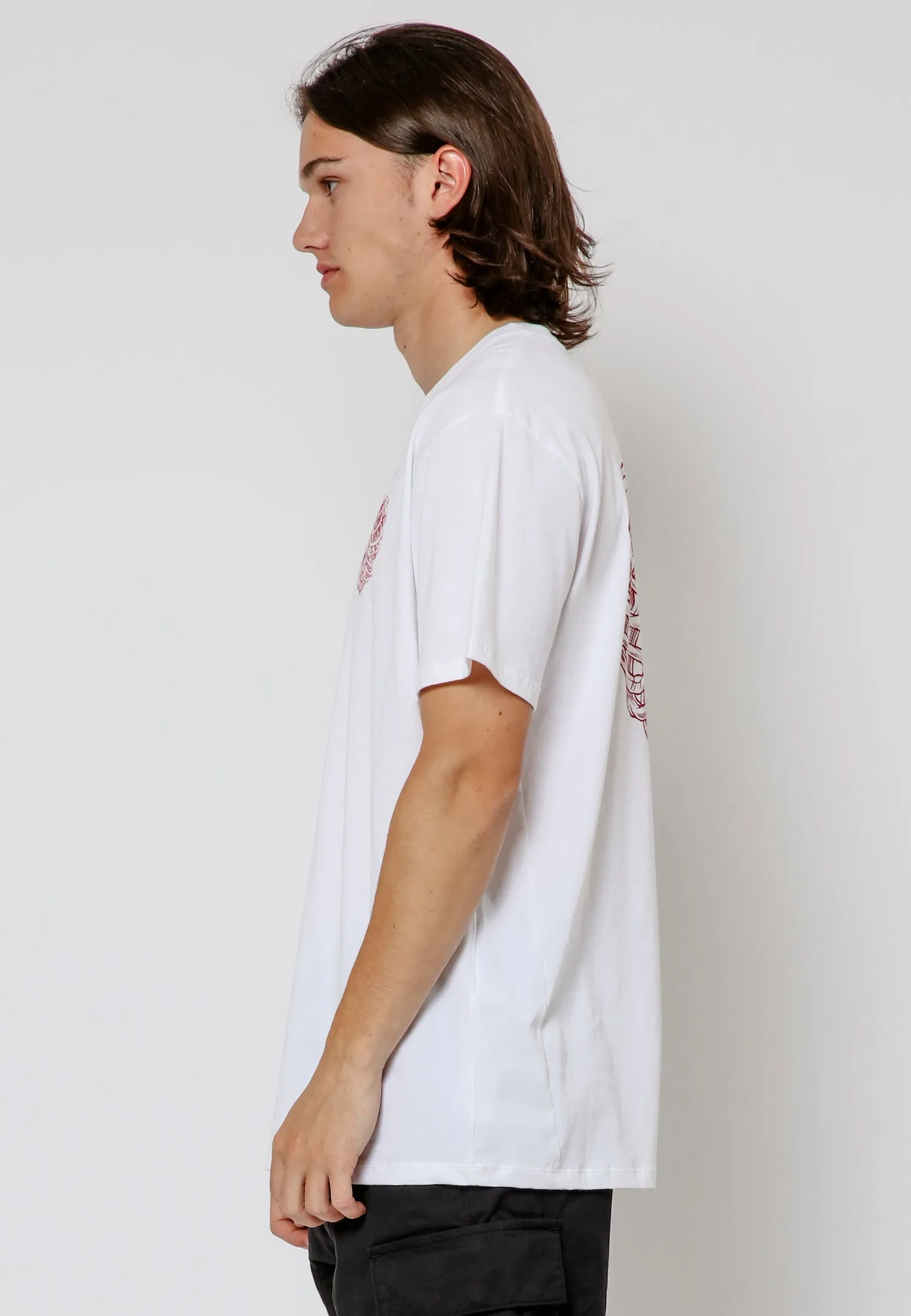 HEART BOLT T-SHIRT WHITE