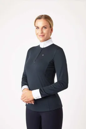 Horze Blaire Long-Sleeved Functional Shirt (Navy)