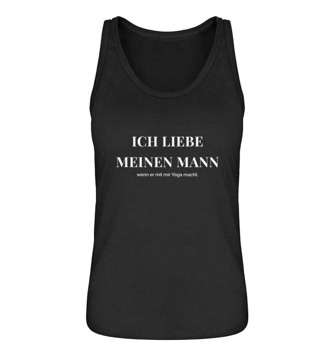 Ich liebe meinen Mann 100% Bio Tank Top