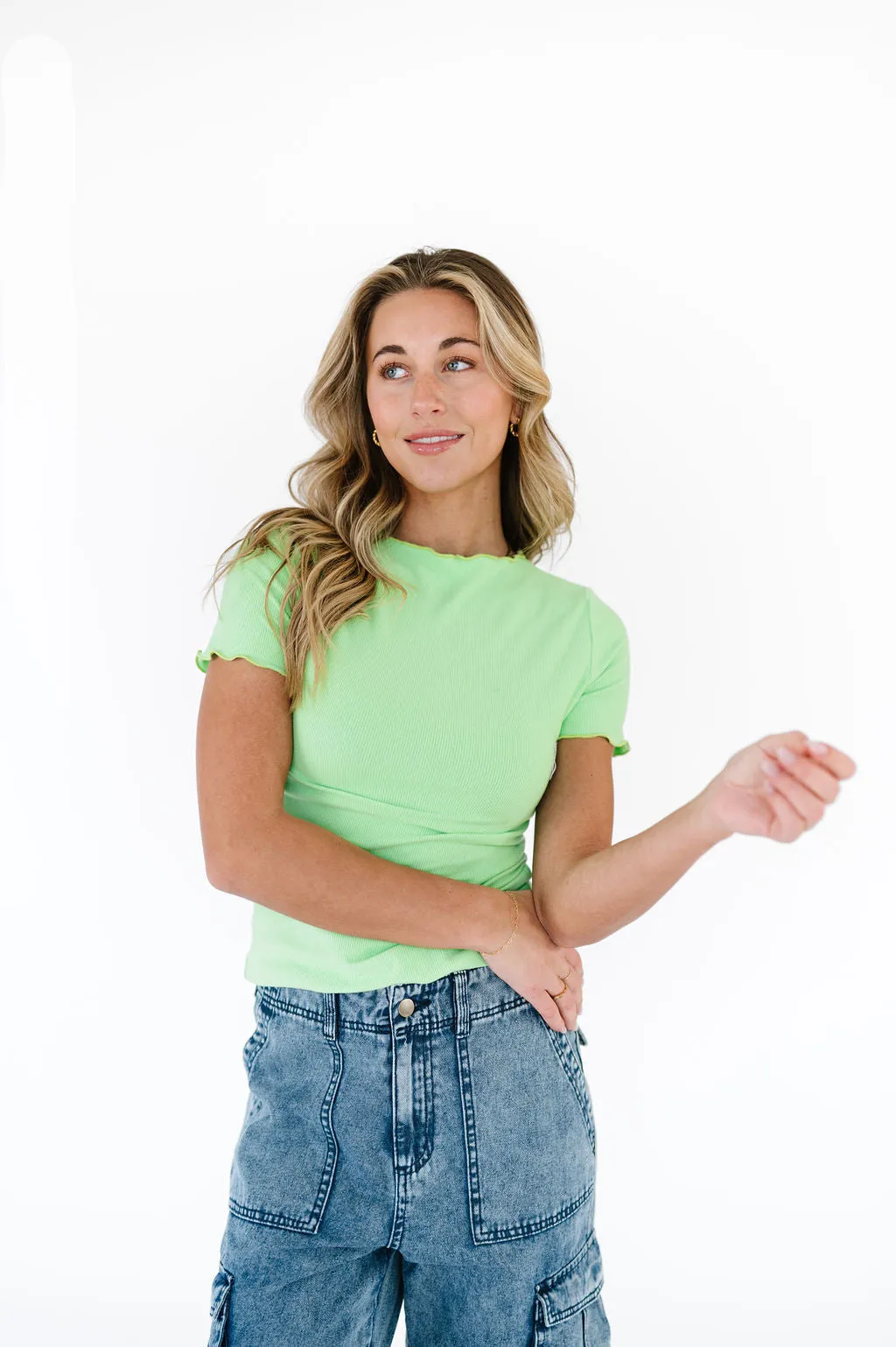 Karli Top in Green