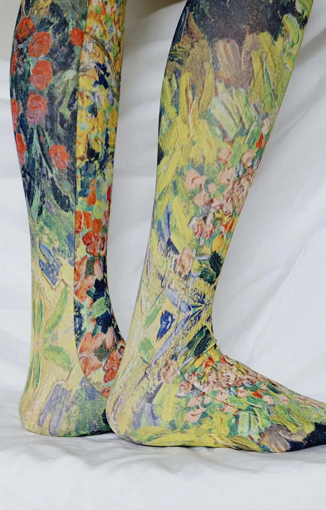 Landscape by Van Gogh Printed Art Tights