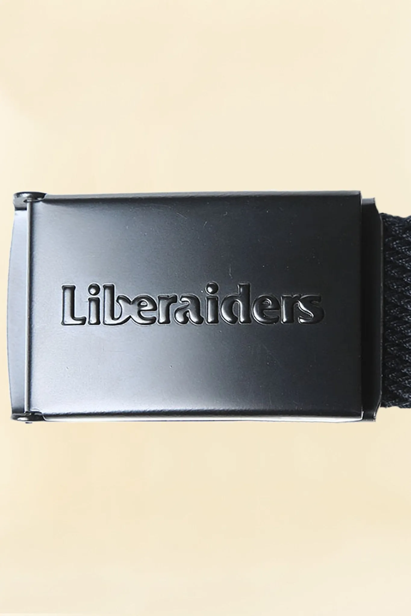 Liberaiders Emboss Logo Belt - Black