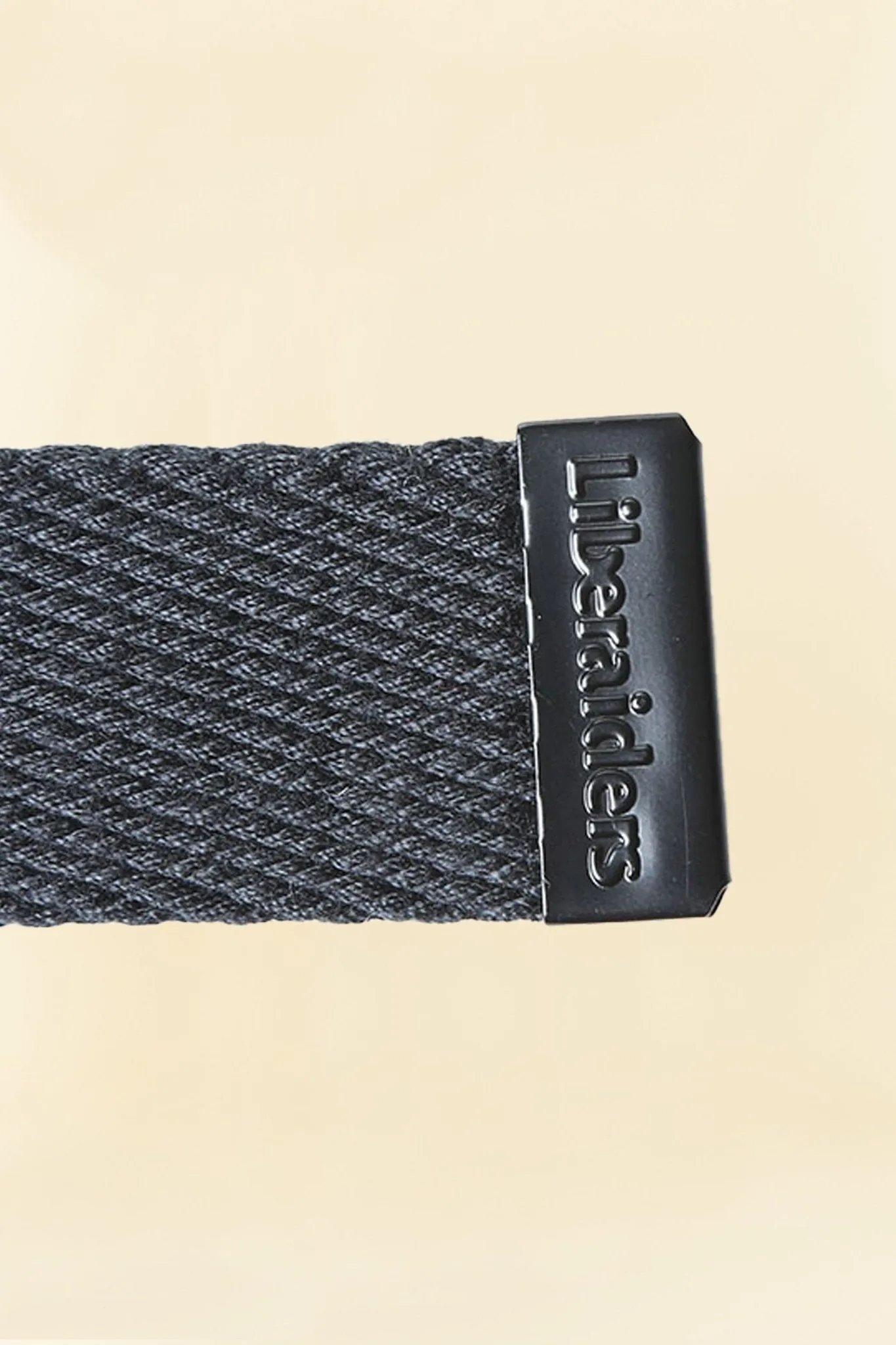 Liberaiders Emboss Logo Belt - Black