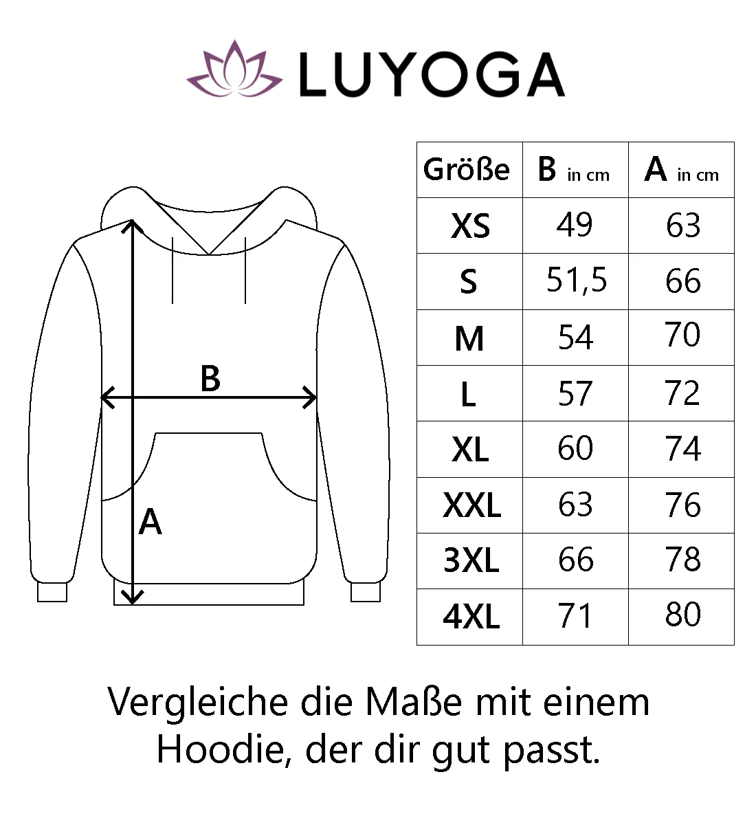 Lotussitz Bio Hoodie Unisex