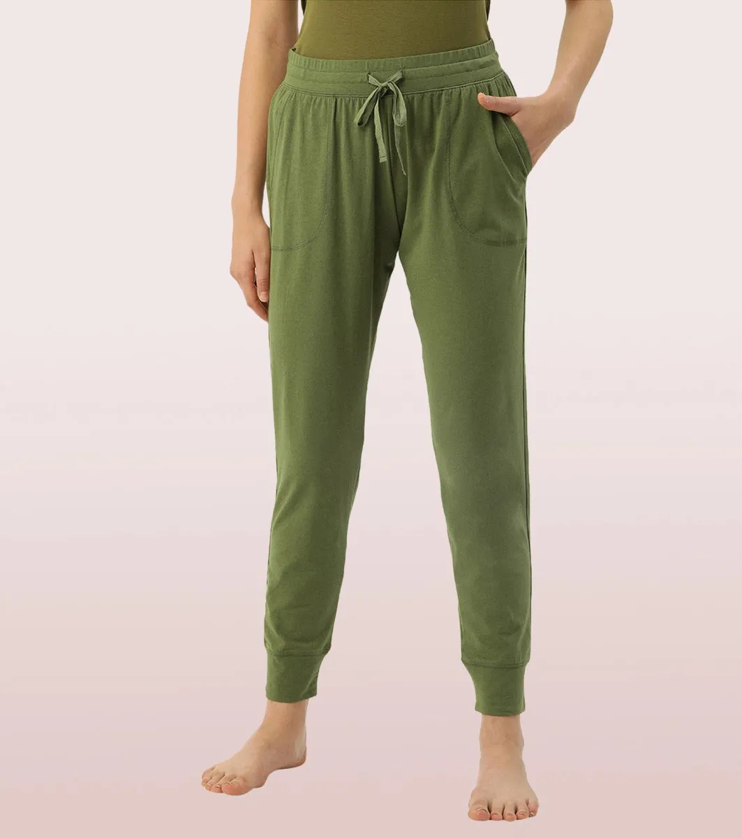 Lounge Jogger | Full Length Cotton Spandex Jogger