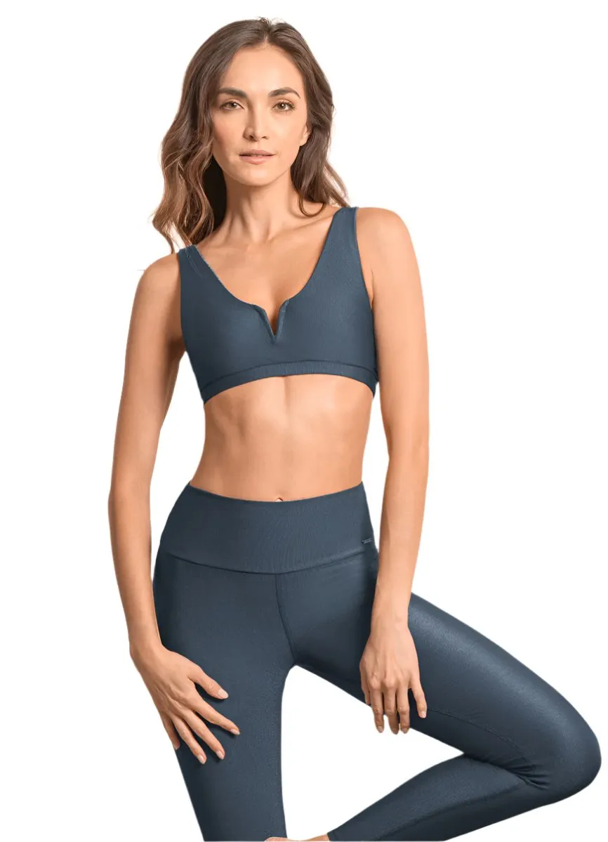 Maaji Bluejay Sweep Medium Impact Sports Bra