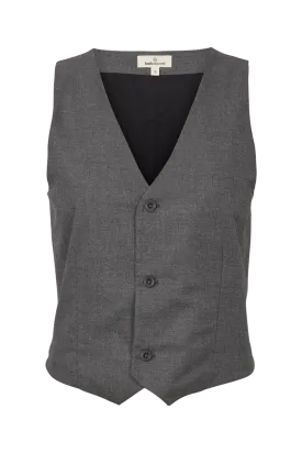 Marjorie Vest - Dark Grey Mel.