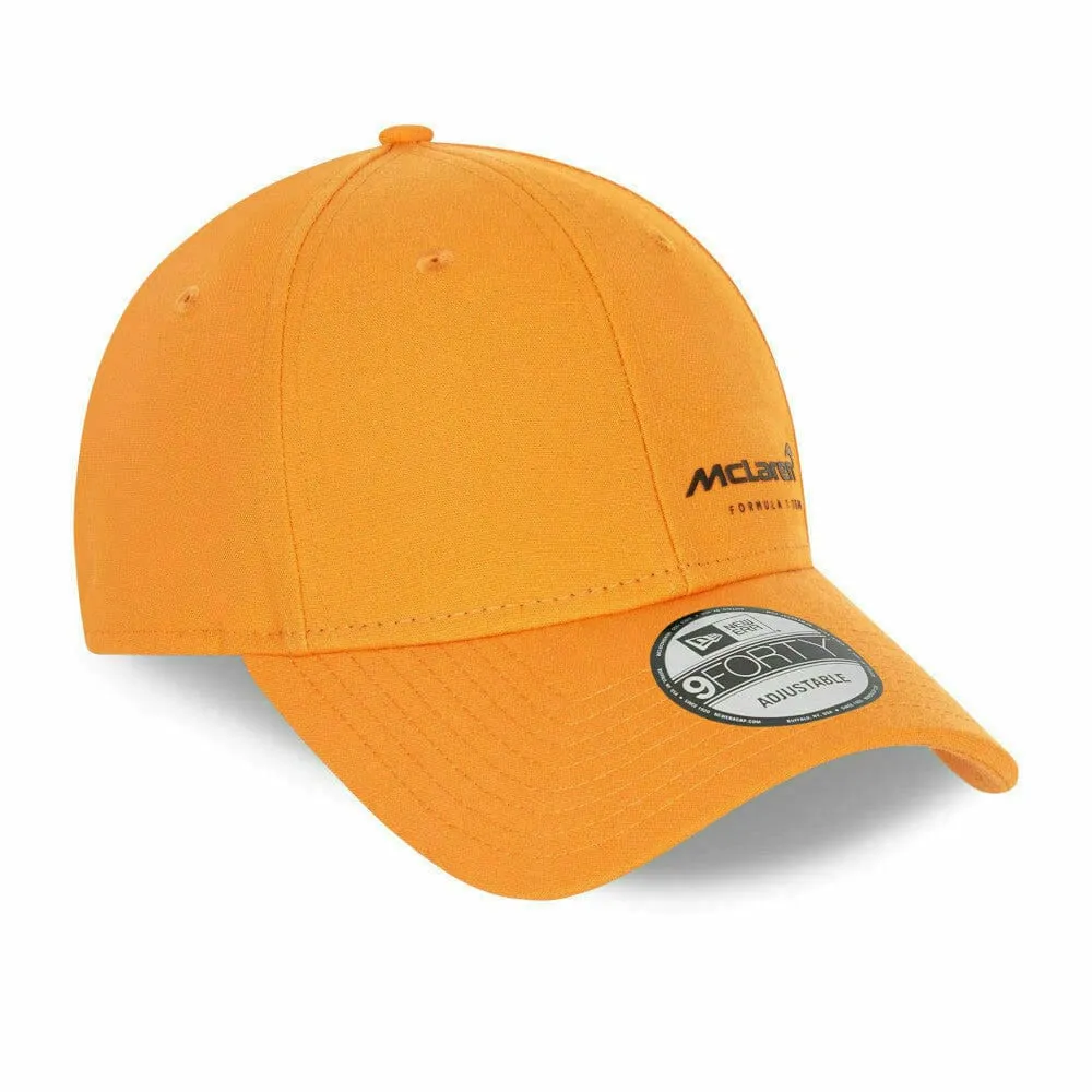 McLaren F1 Essentials New Era 9Forty Baseball Hat - Papaya/Anthracite