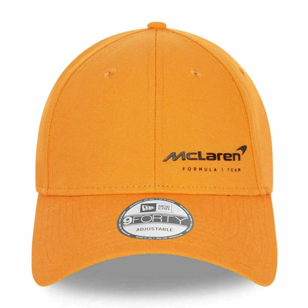 McLaren F1 Essentials New Era 9Forty Baseball Hat - Papaya/Anthracite