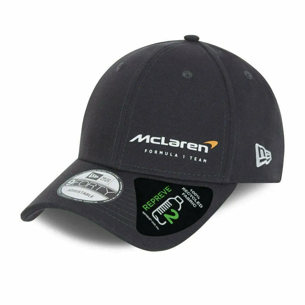 McLaren F1 Essentials New Era 9Forty Baseball Hat - Papaya/Anthracite