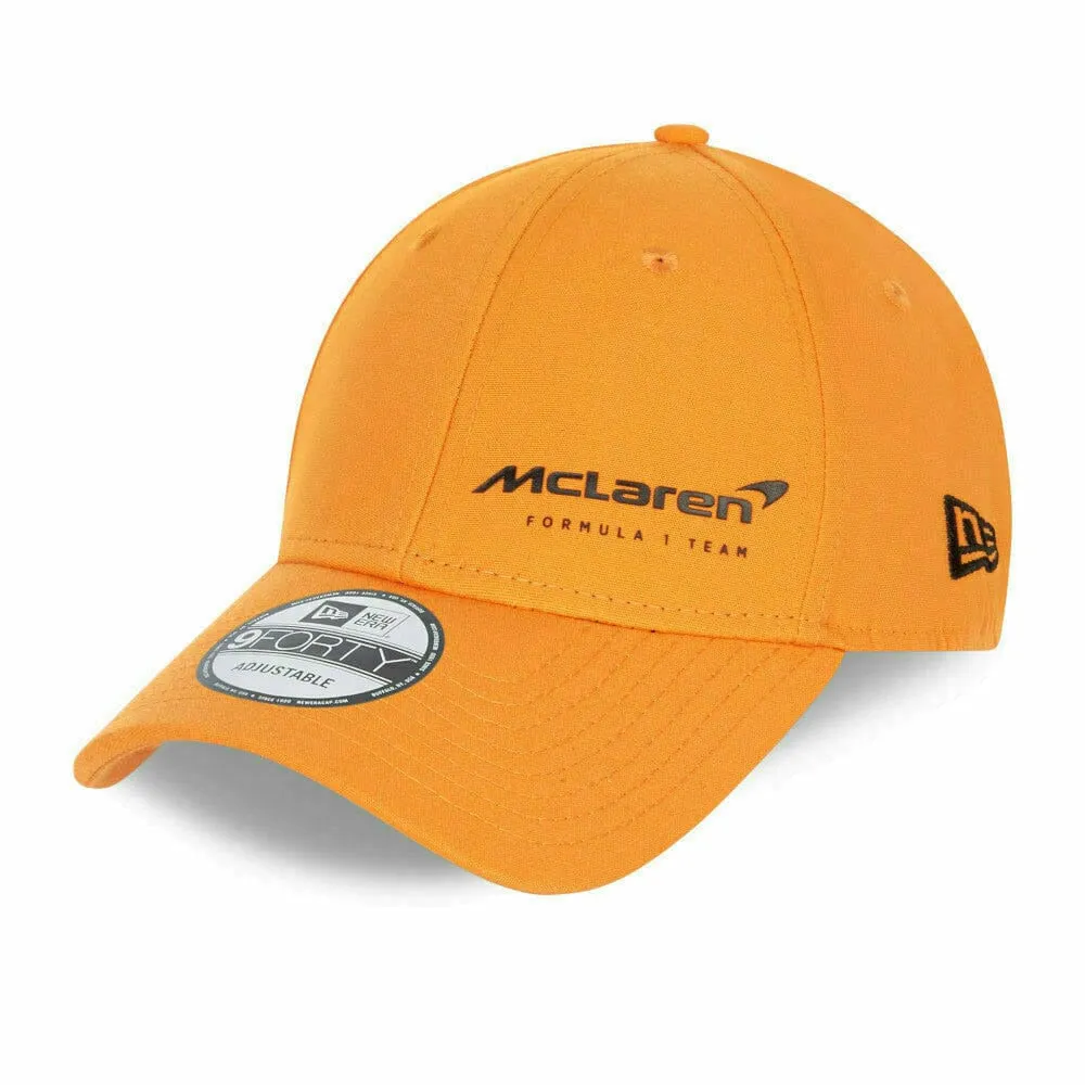 McLaren F1 Essentials New Era 9Forty Baseball Hat - Papaya/Anthracite