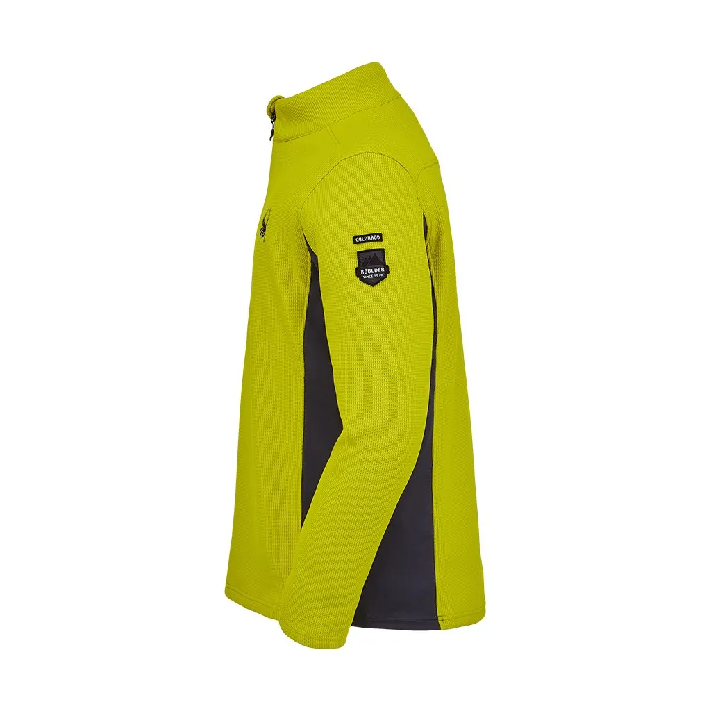 Mens Bandit Wengen Half Zip - Citron (2021)