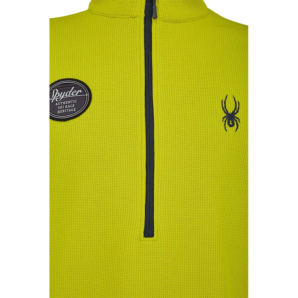 Mens Bandit Wengen Half Zip - Citron (2021)