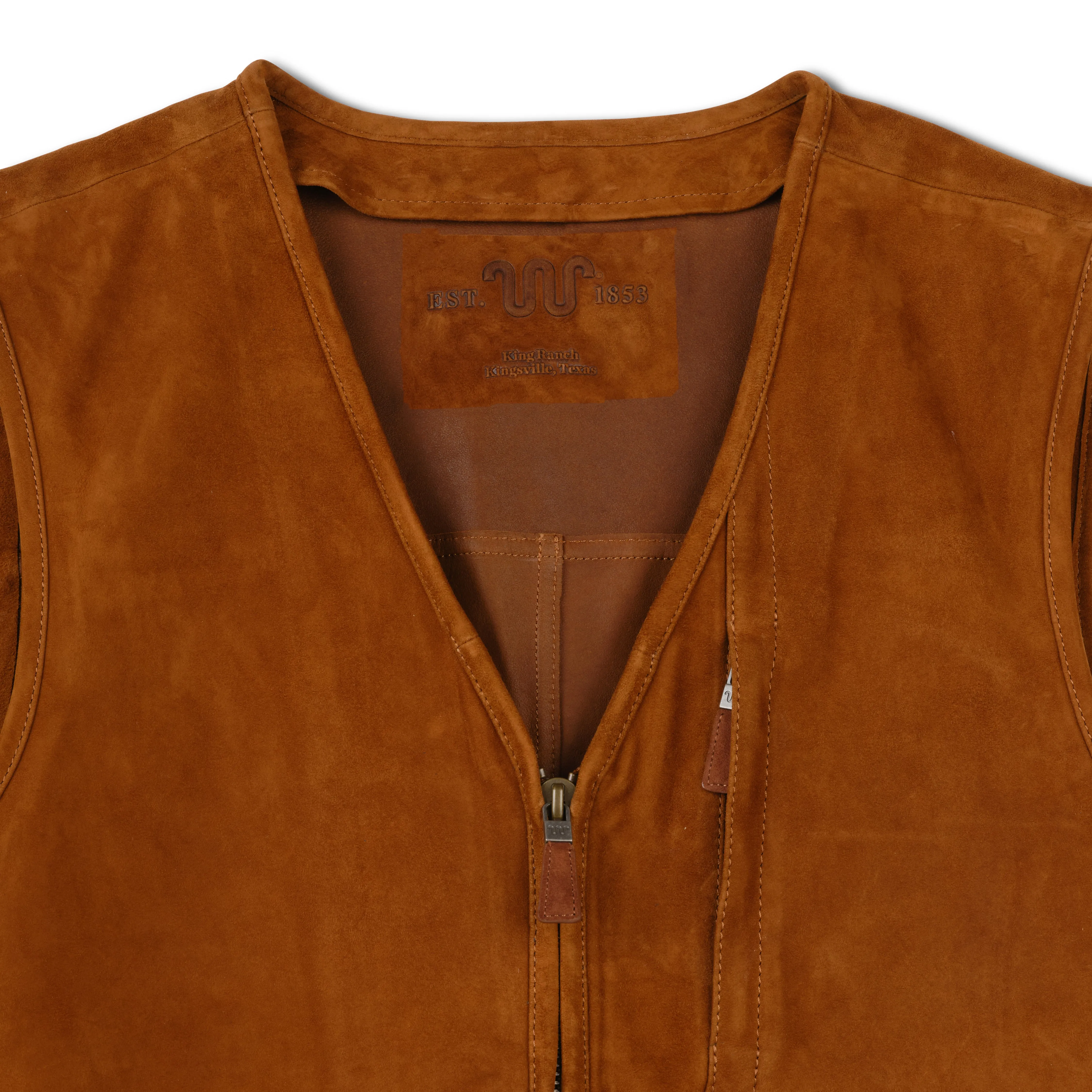 Men's Goat Suede Field Vest