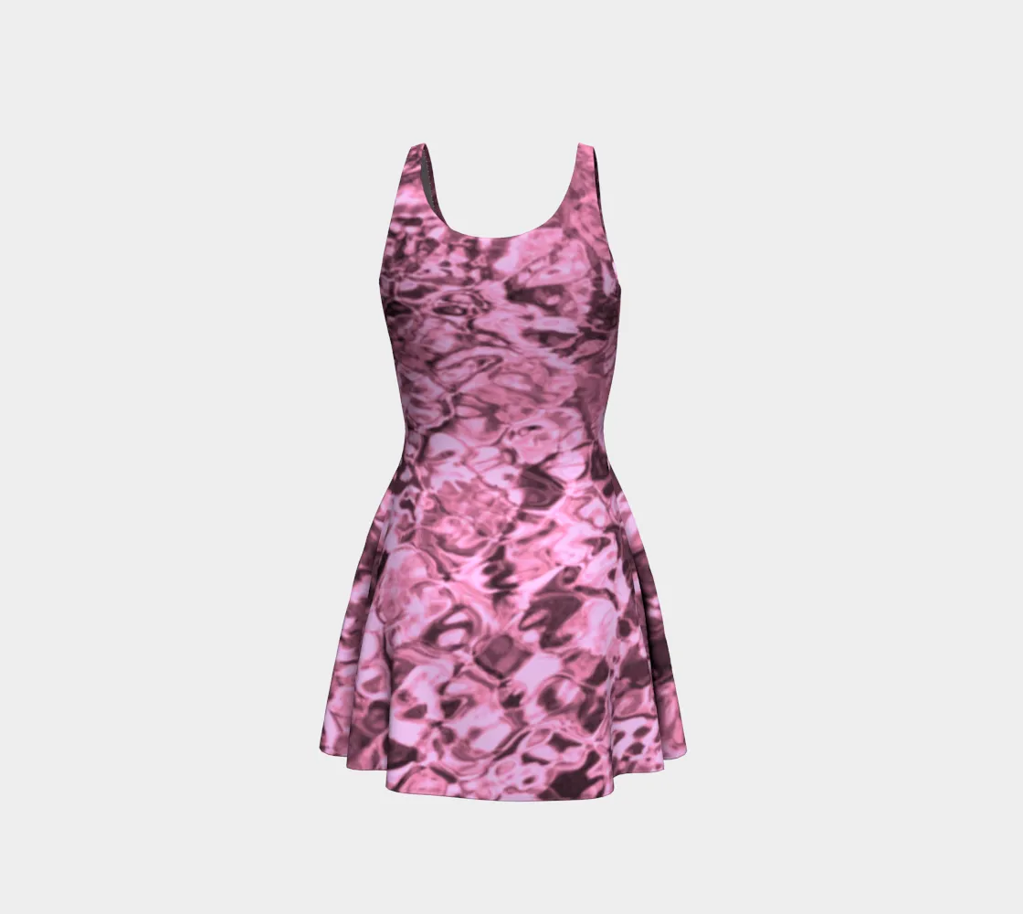 Mermaid Spandex Dress - STYLE Skater - COLOR Pink