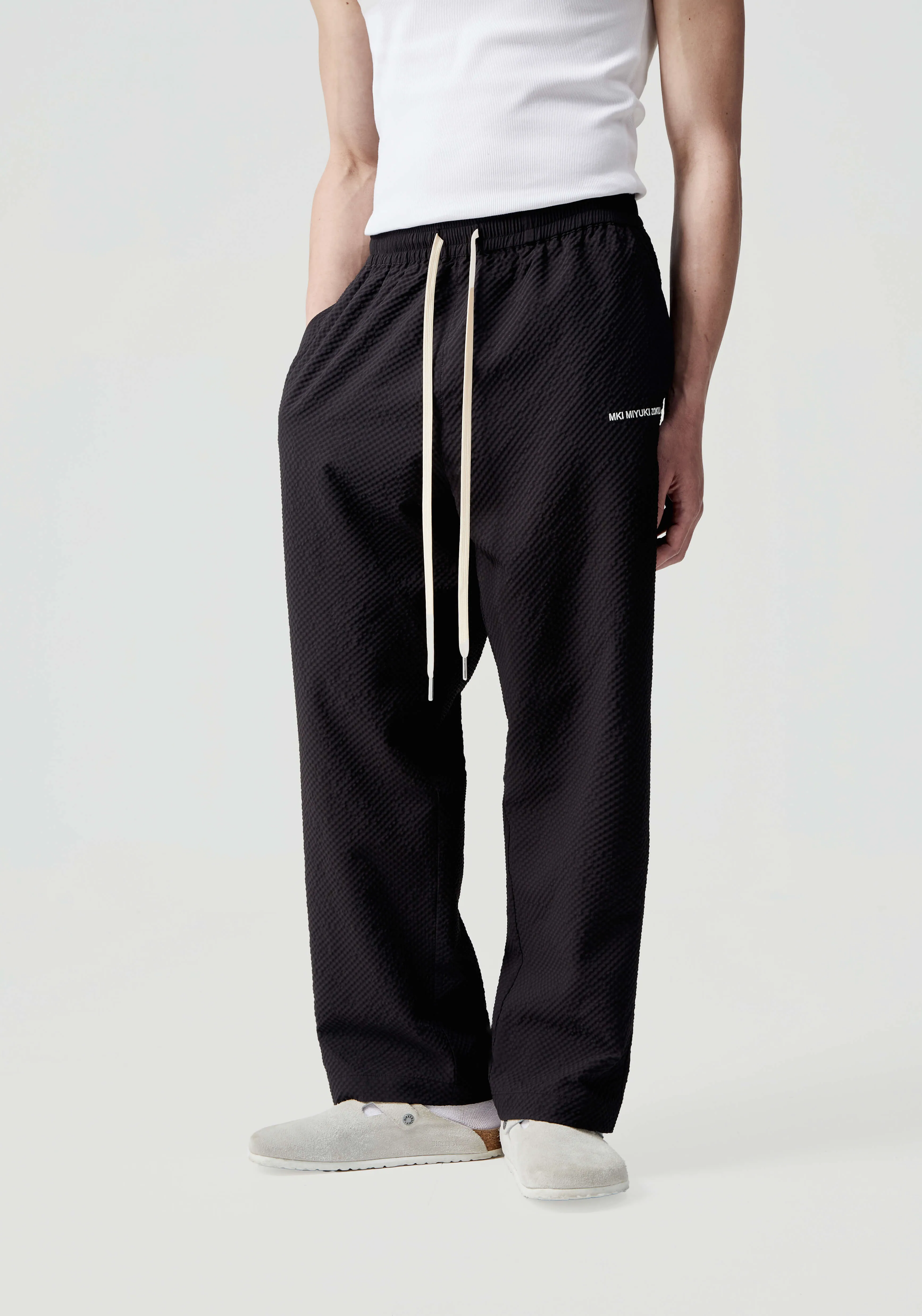 MKI SEERSUCKER TROUSERS