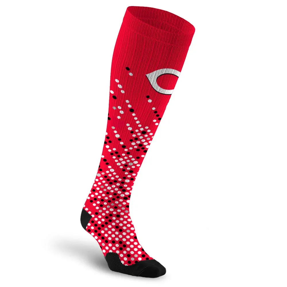 MLB Compression Socks, Cincinnati Reds - Scoreboard