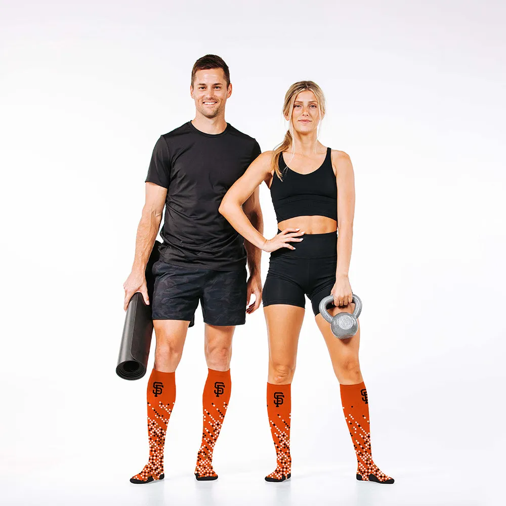 MLB Compression Socks, San Francisco Giants - Scoreboard