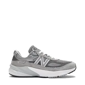 Premium New Balance Mens MADE in USA 990v6 Grey Sneakers