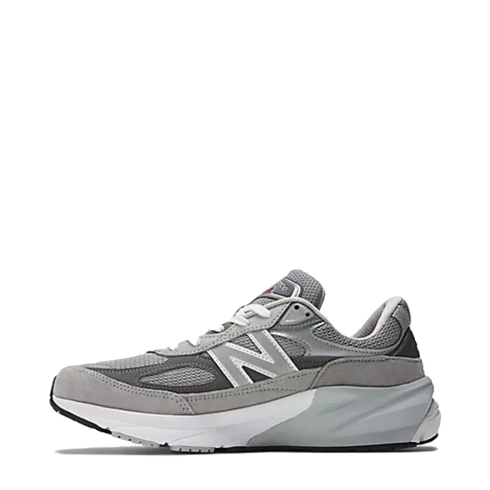 Premium New Balance Mens MADE in USA 990v6 Grey Sneakers