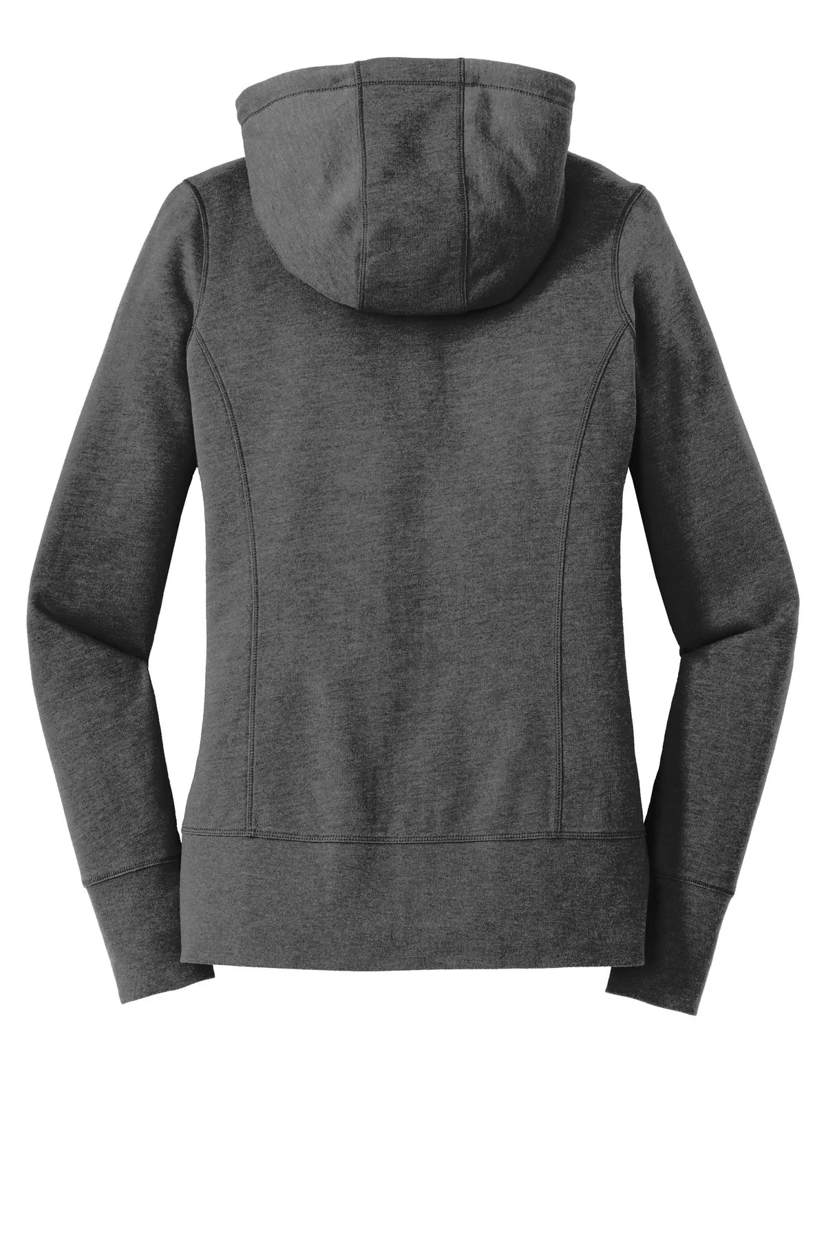 New Era Ladies Tri-Blend Fleece Full-Zip Hoodie. LNEA511