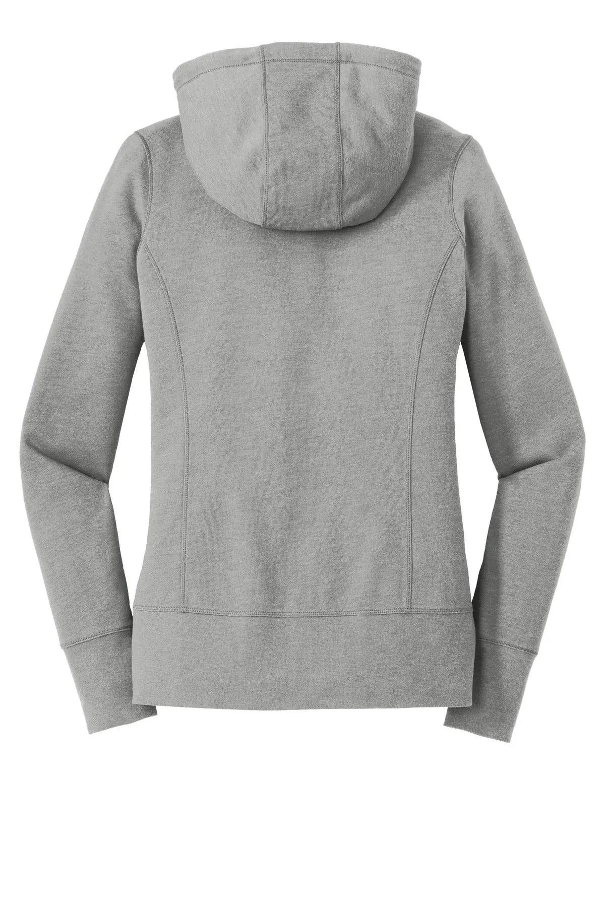 New Era Ladies Tri-Blend Fleece Full-Zip Hoodie. LNEA511