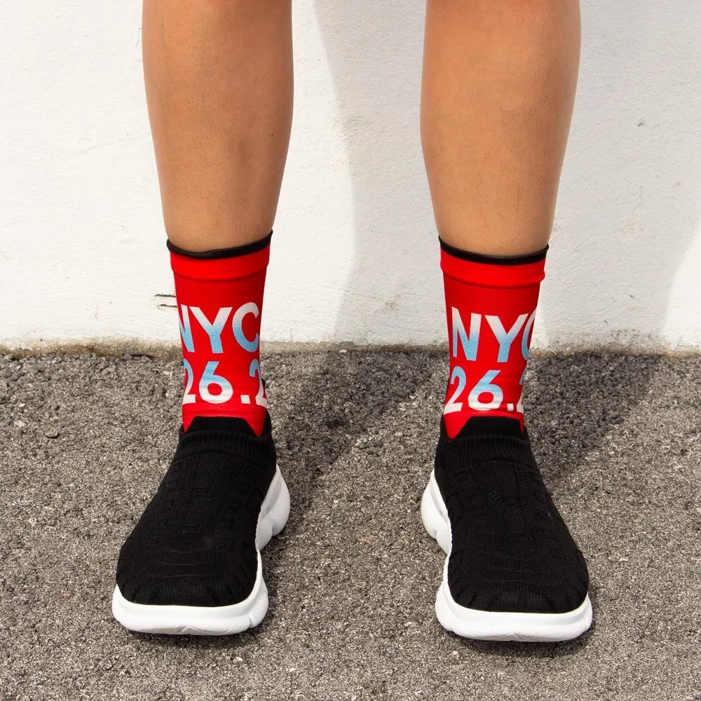 NYC 26.2 Running Socks (Mini-Crew)