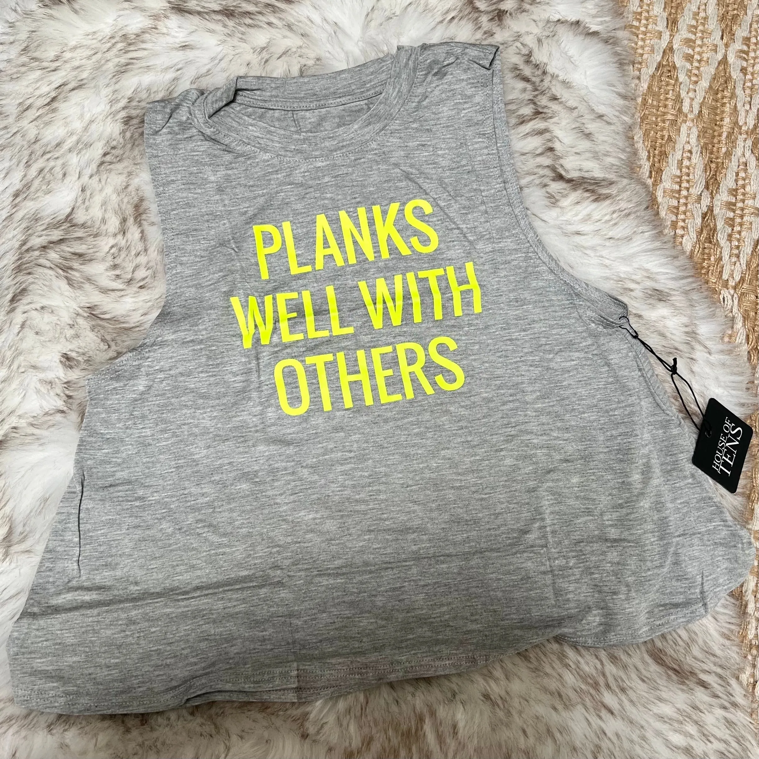 Planks Well with Others Tee