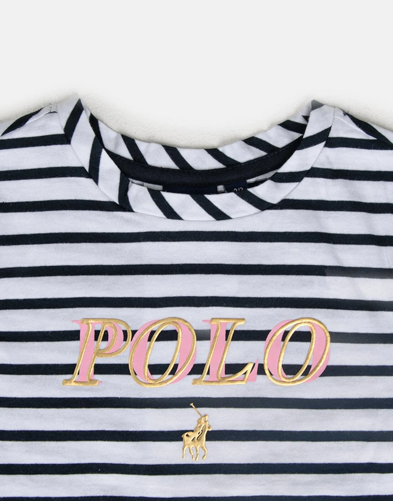 Polo Roxanne Striped Print T-Shirt