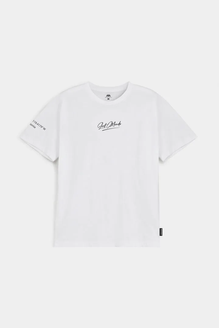 Printed Graphic Tee - White