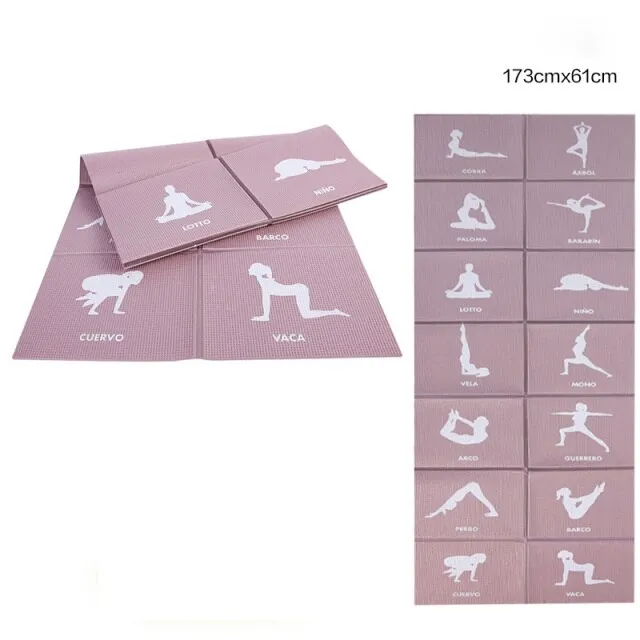 PVC Foldable Yoga Mat