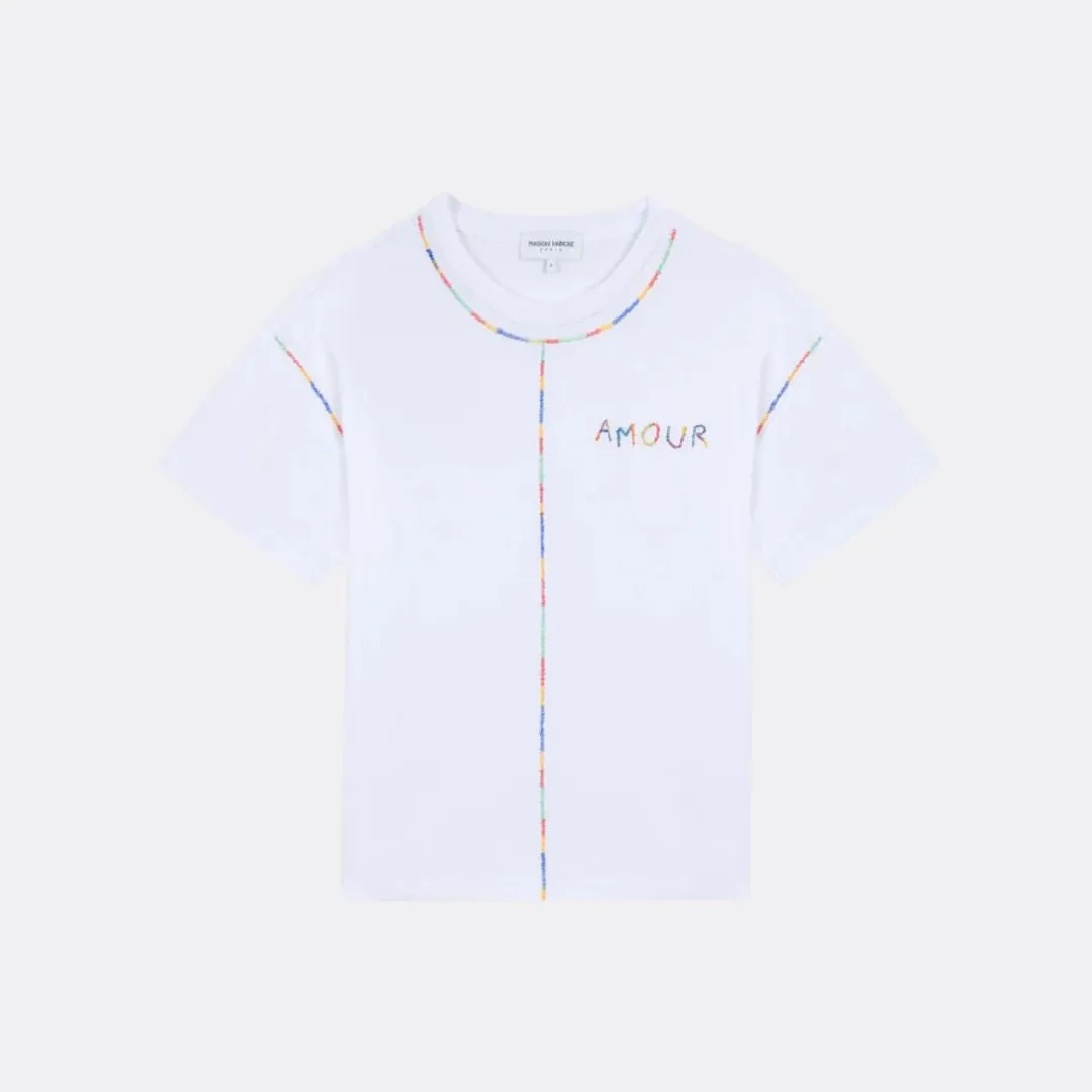 "Amour" Alesia T-Shirt (White)