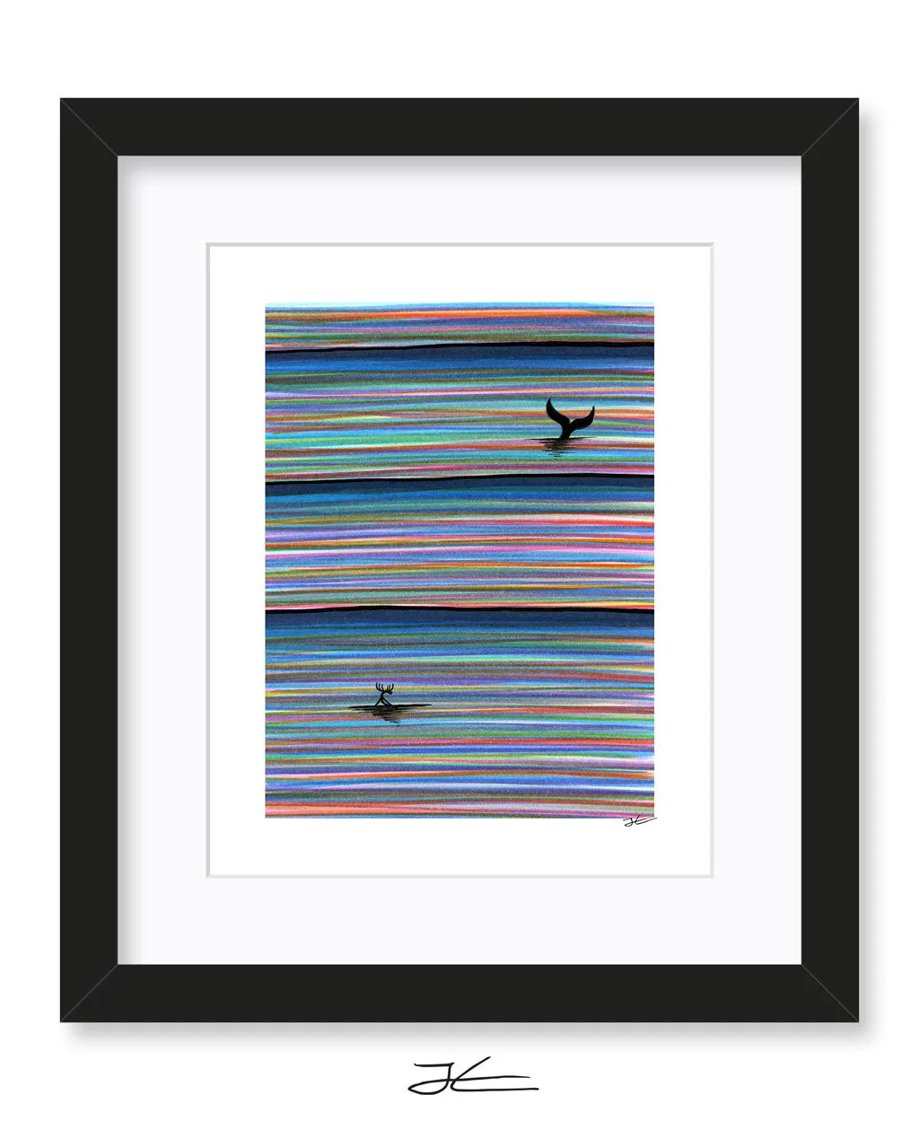 Rainbow Lineup - Print/ Framed Print