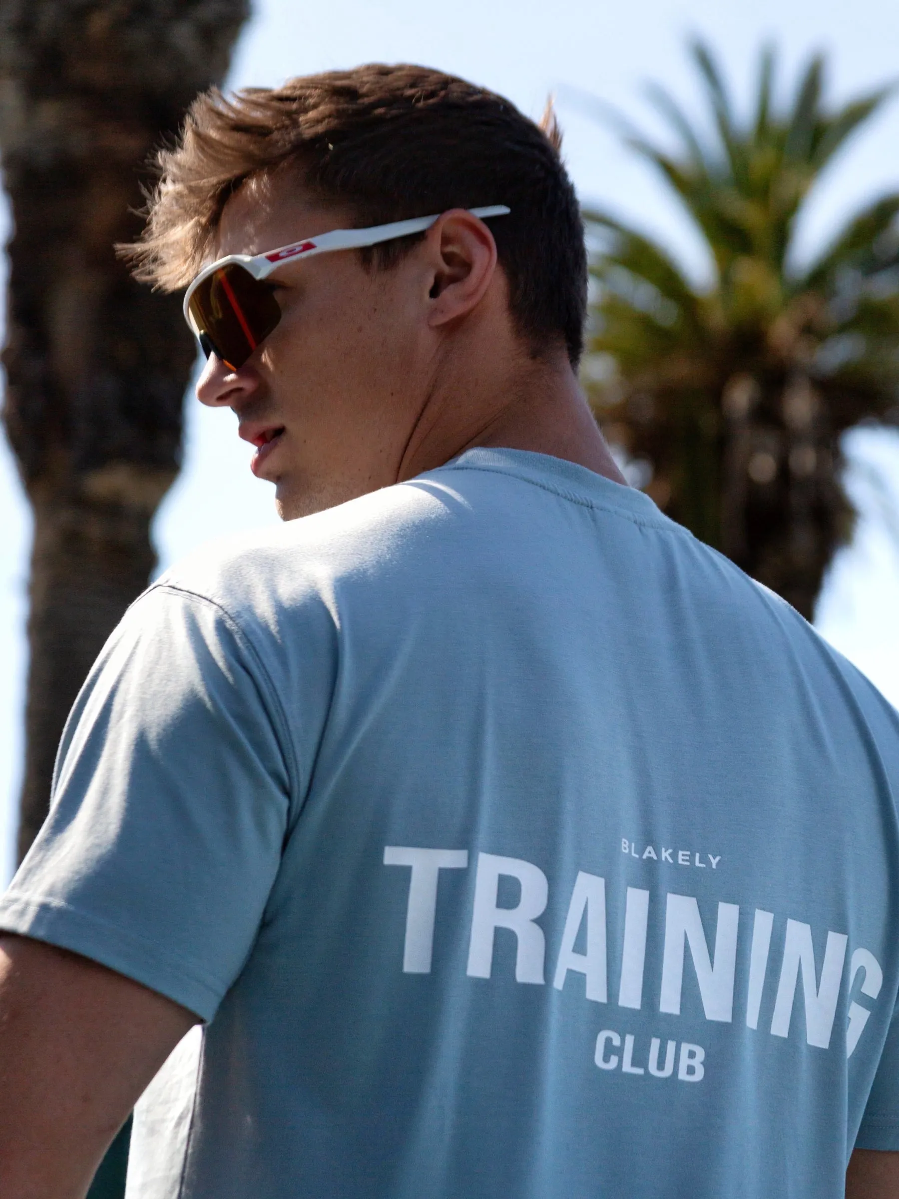 Relaxed Training T-Shirt - Light Blue