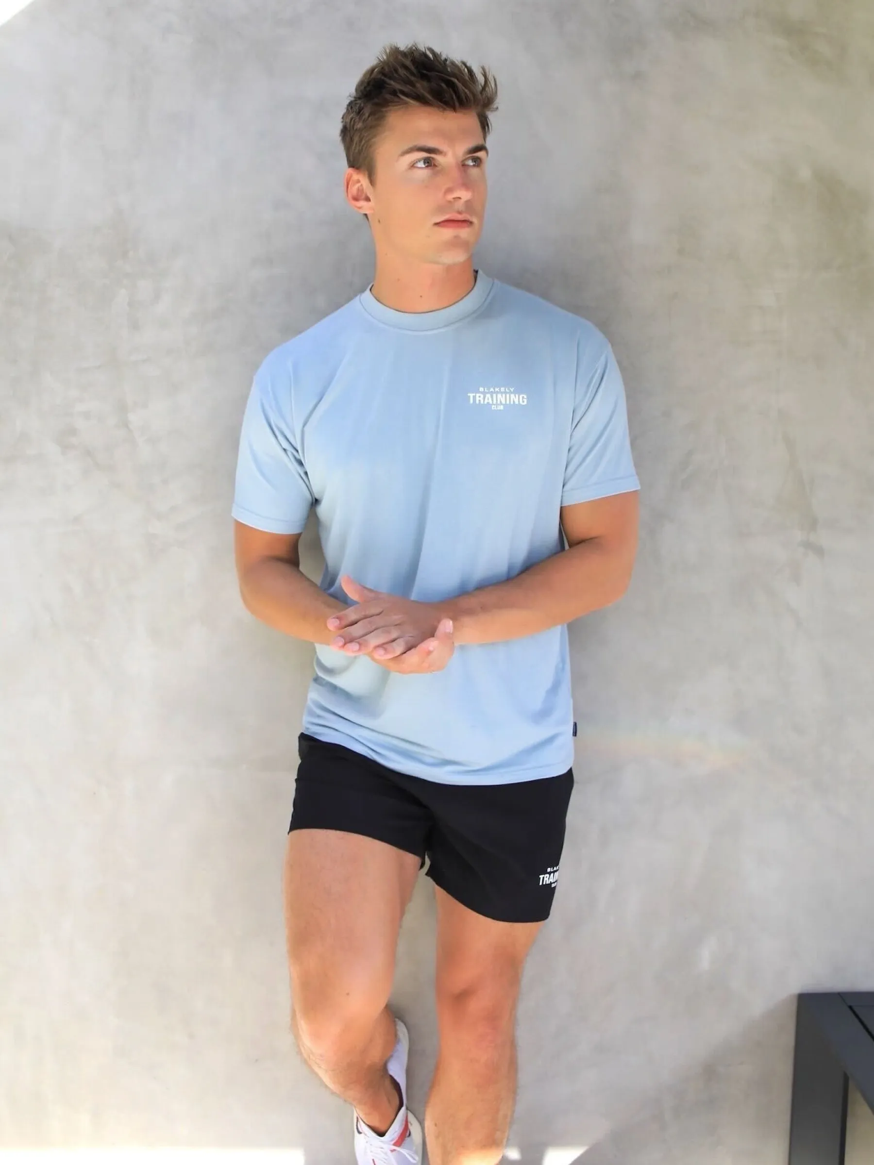 Relaxed Training T-Shirt - Light Blue