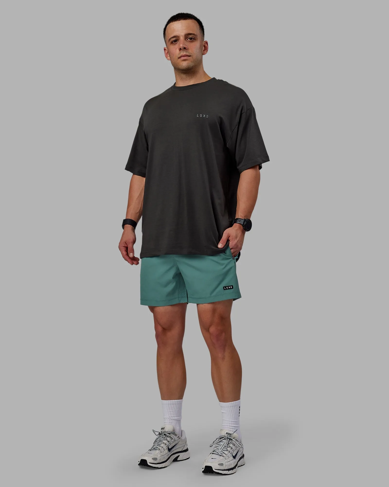 Rep 5" Performance Shorts - Sage Bush