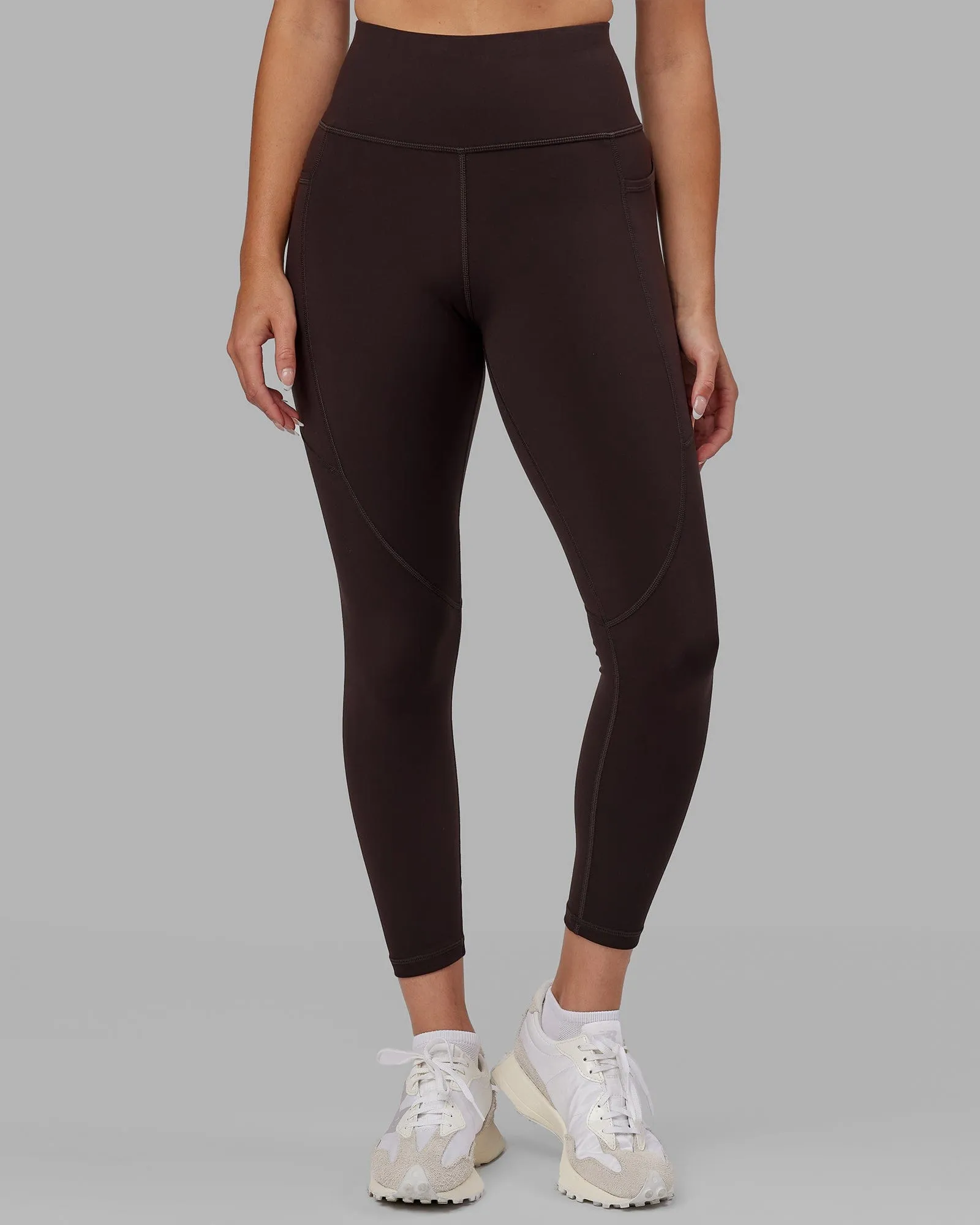 Rep 7/8 Length Leggings - Dark Walnut