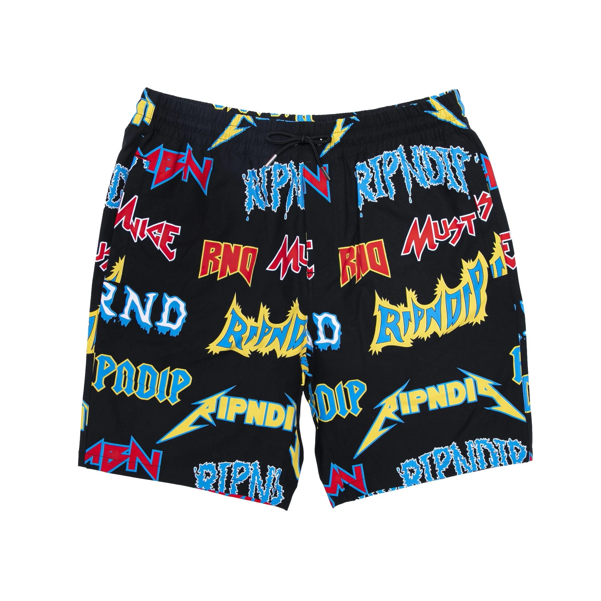 Rock & Nerm Swim Shorts (Black)