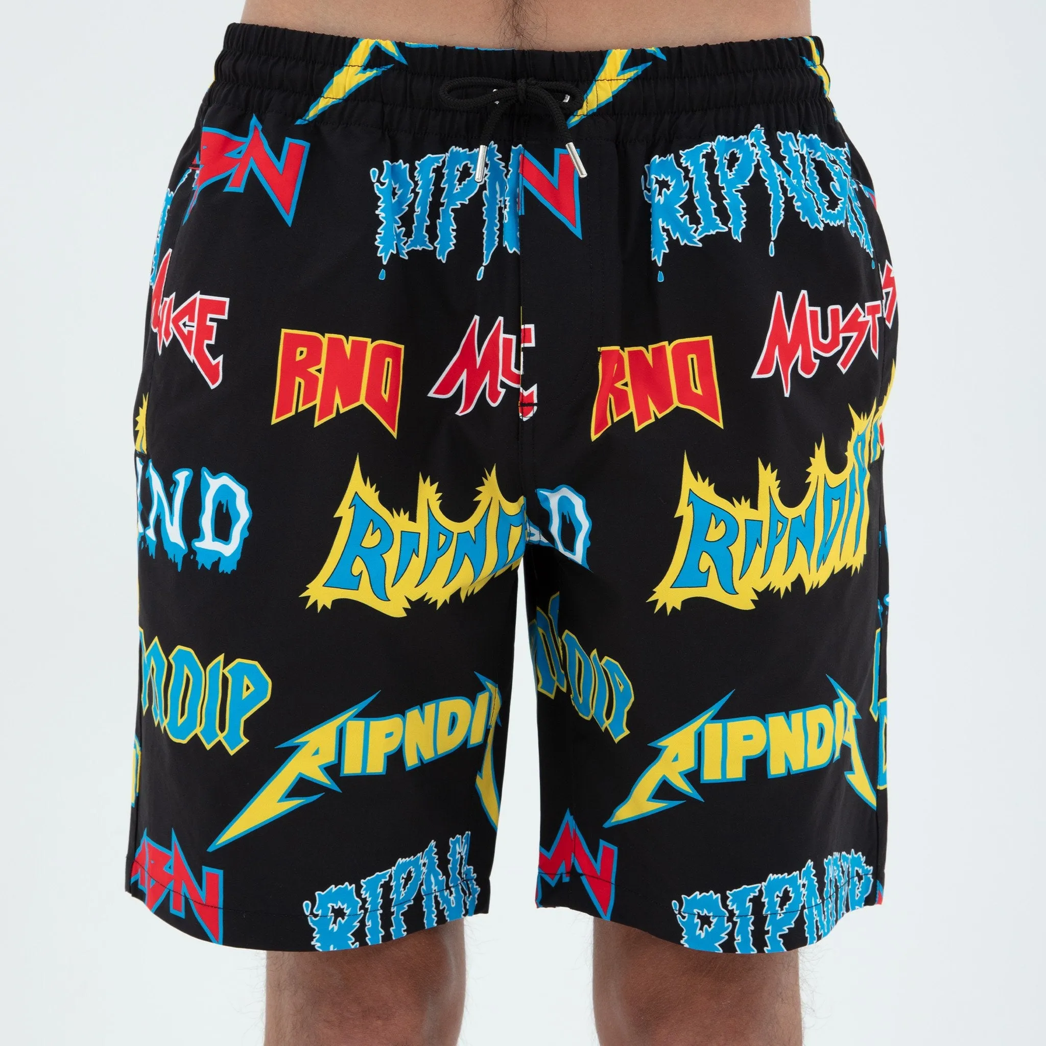 Rock & Nerm Swim Shorts (Black)