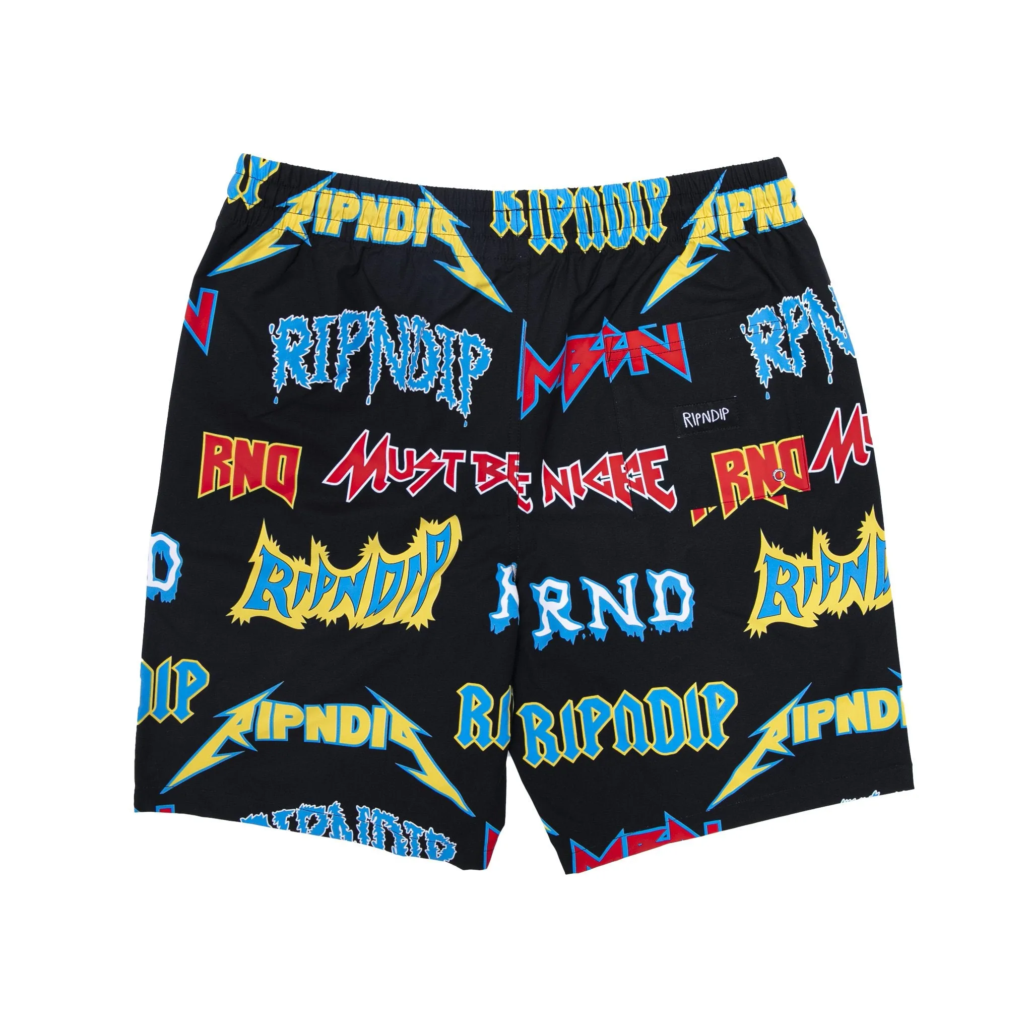 Rock & Nerm Swim Shorts (Black)