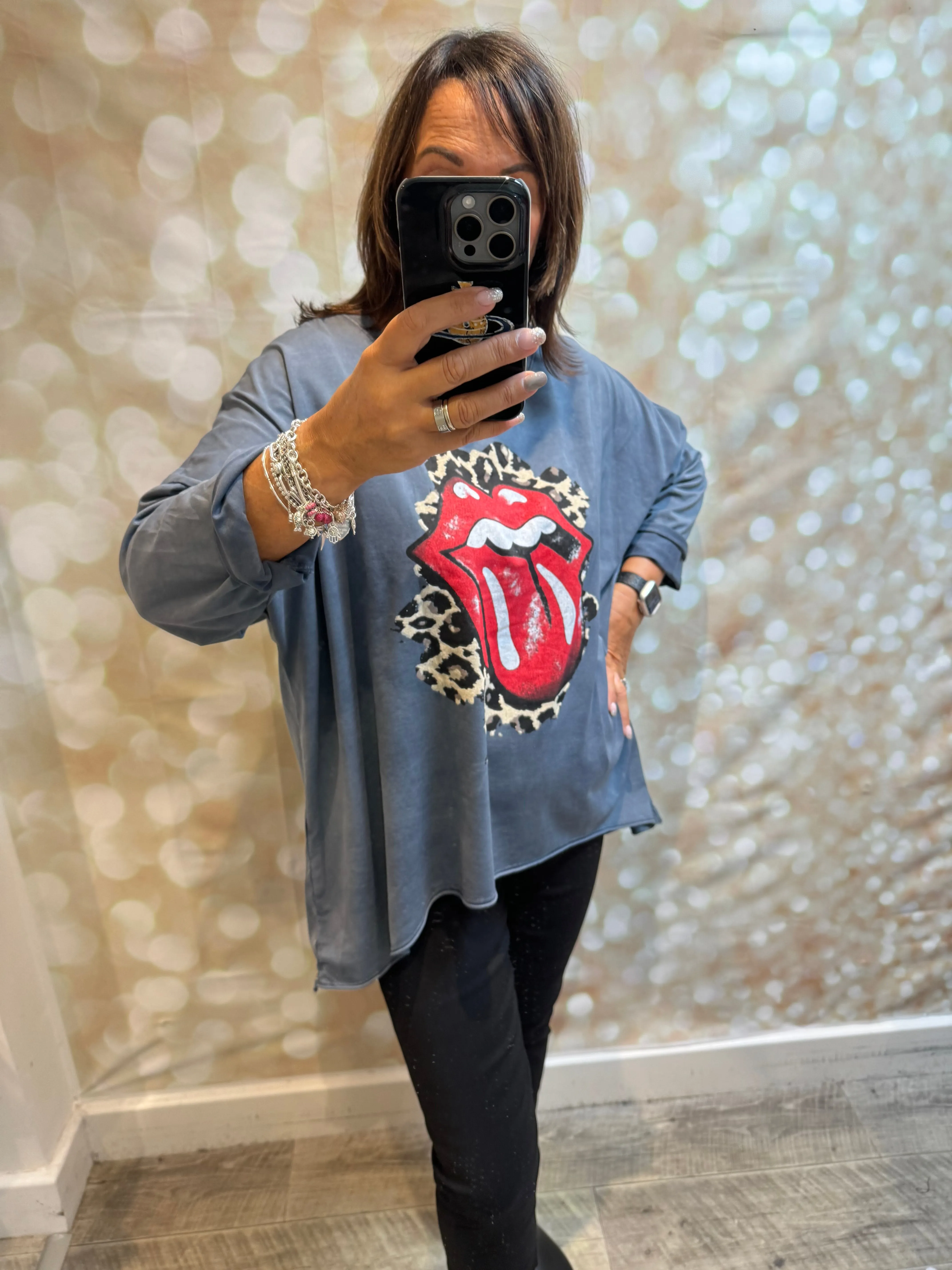 Rolling Stones Loose fit Top