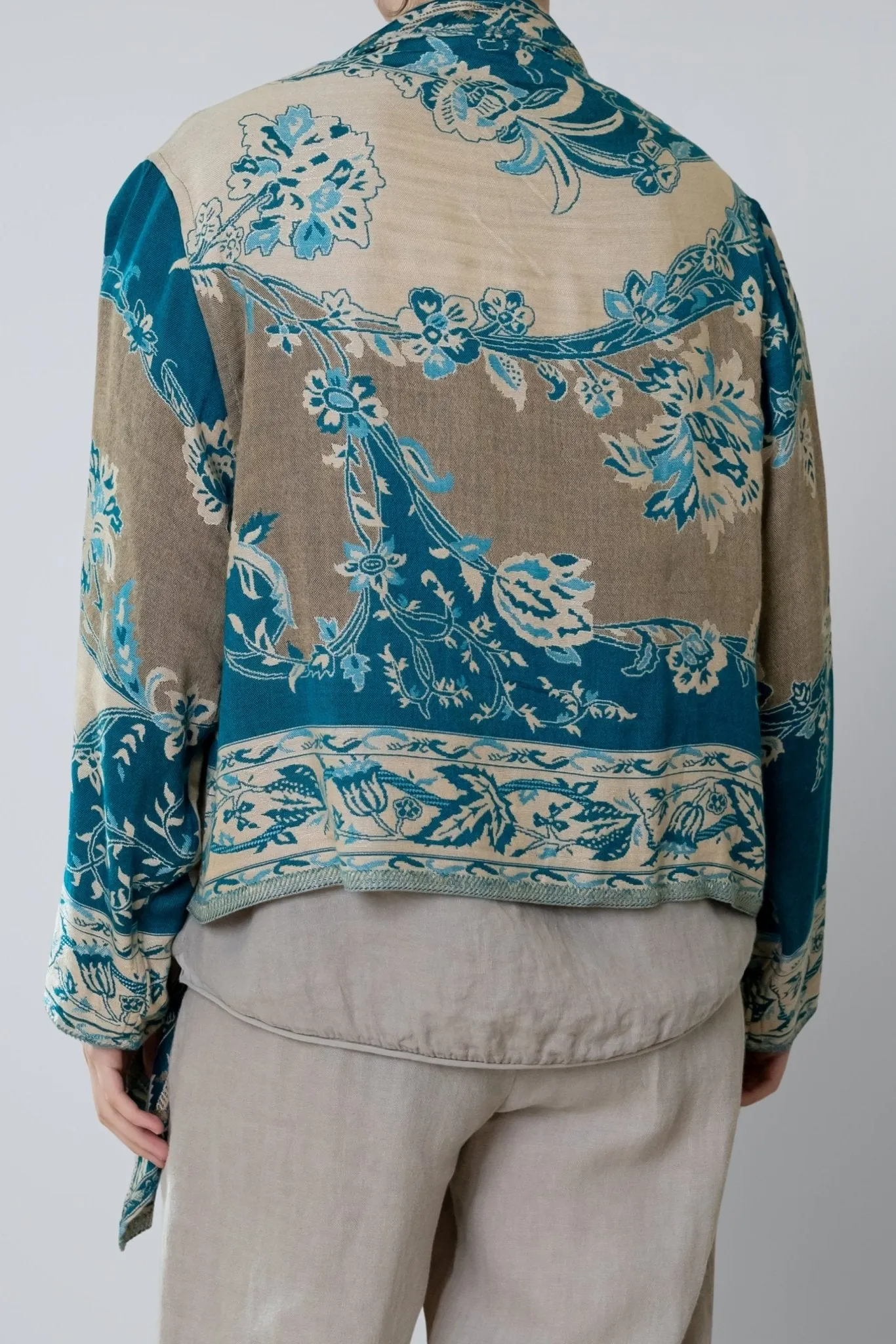 Short Printed Jacket - Leela