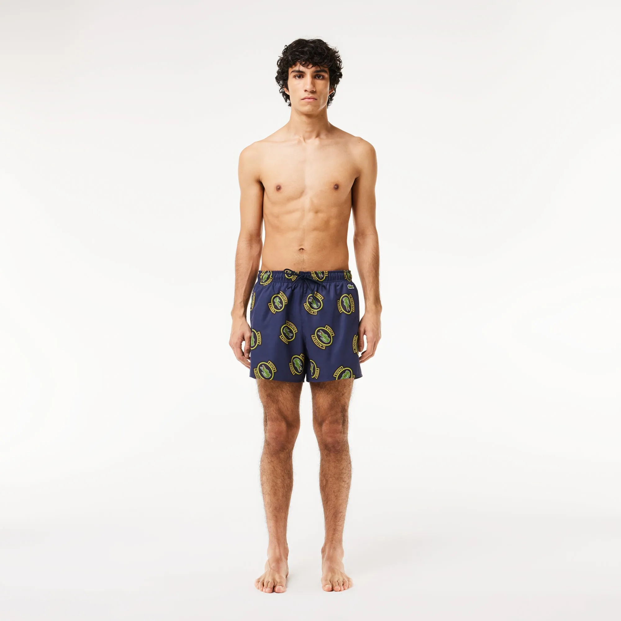 Short Printed Swim Trunks