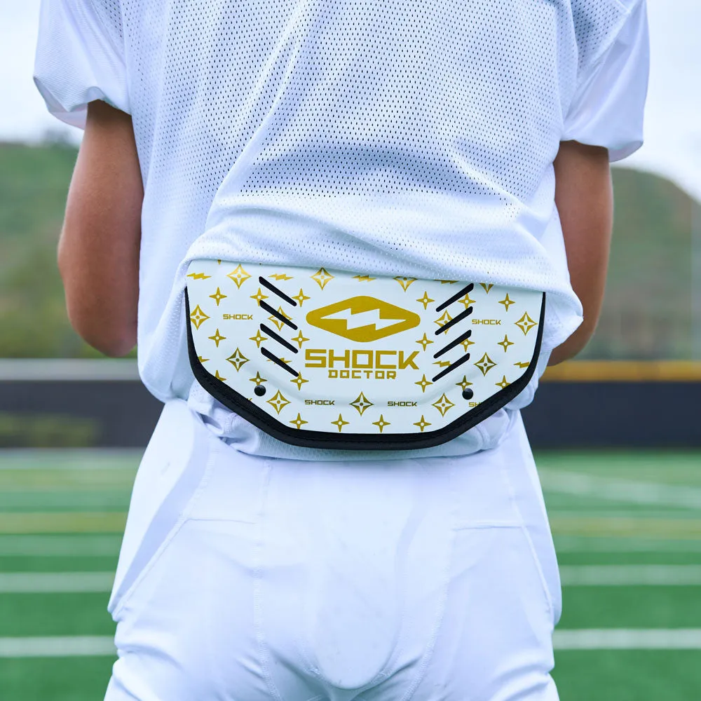 Showtime White/Gold Lux Back Plate