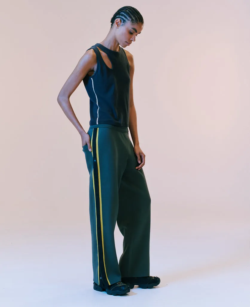 SIDE-SNAP TRACK PANT