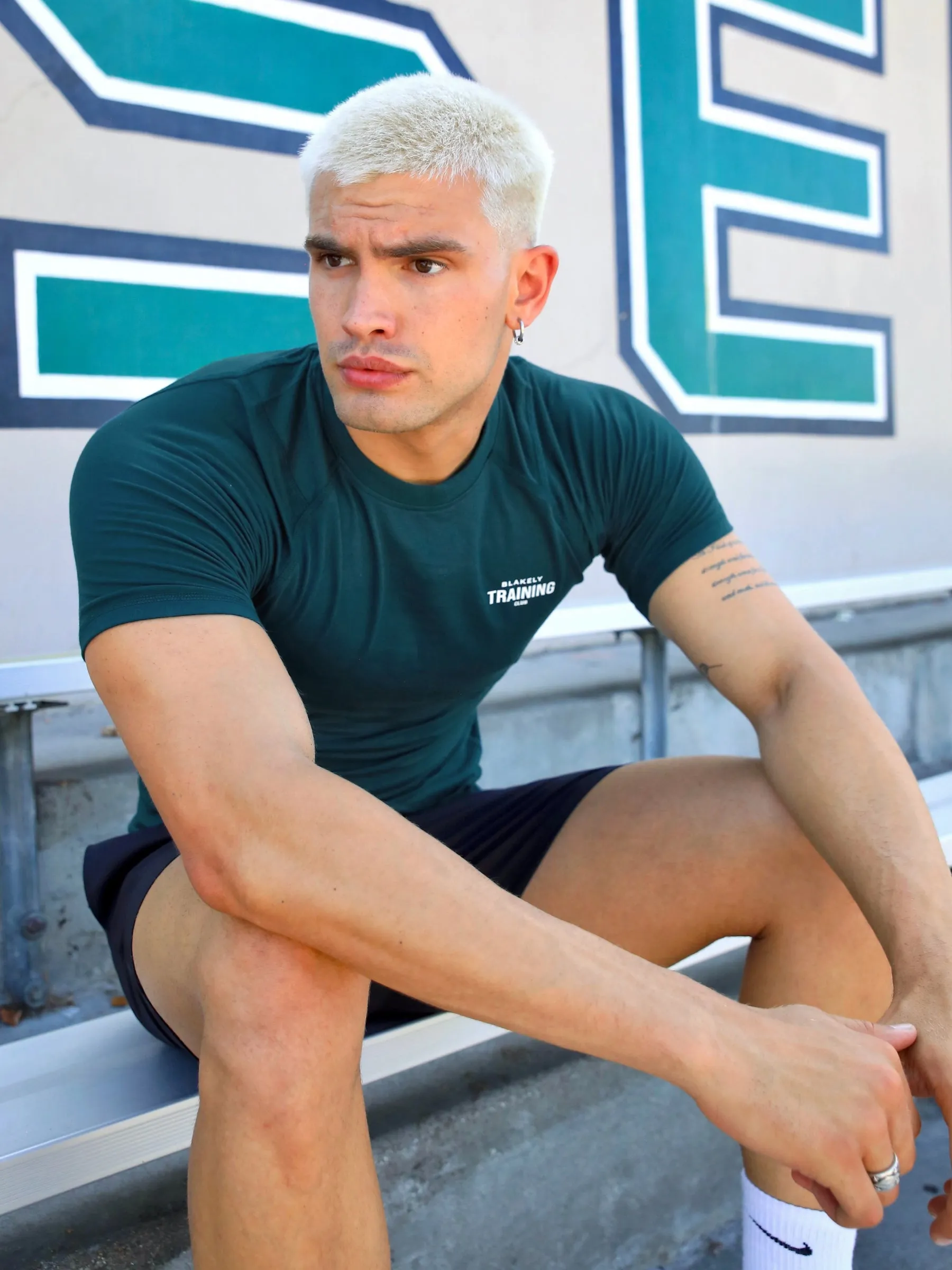 Slim Training T-Shirt - Teal Green