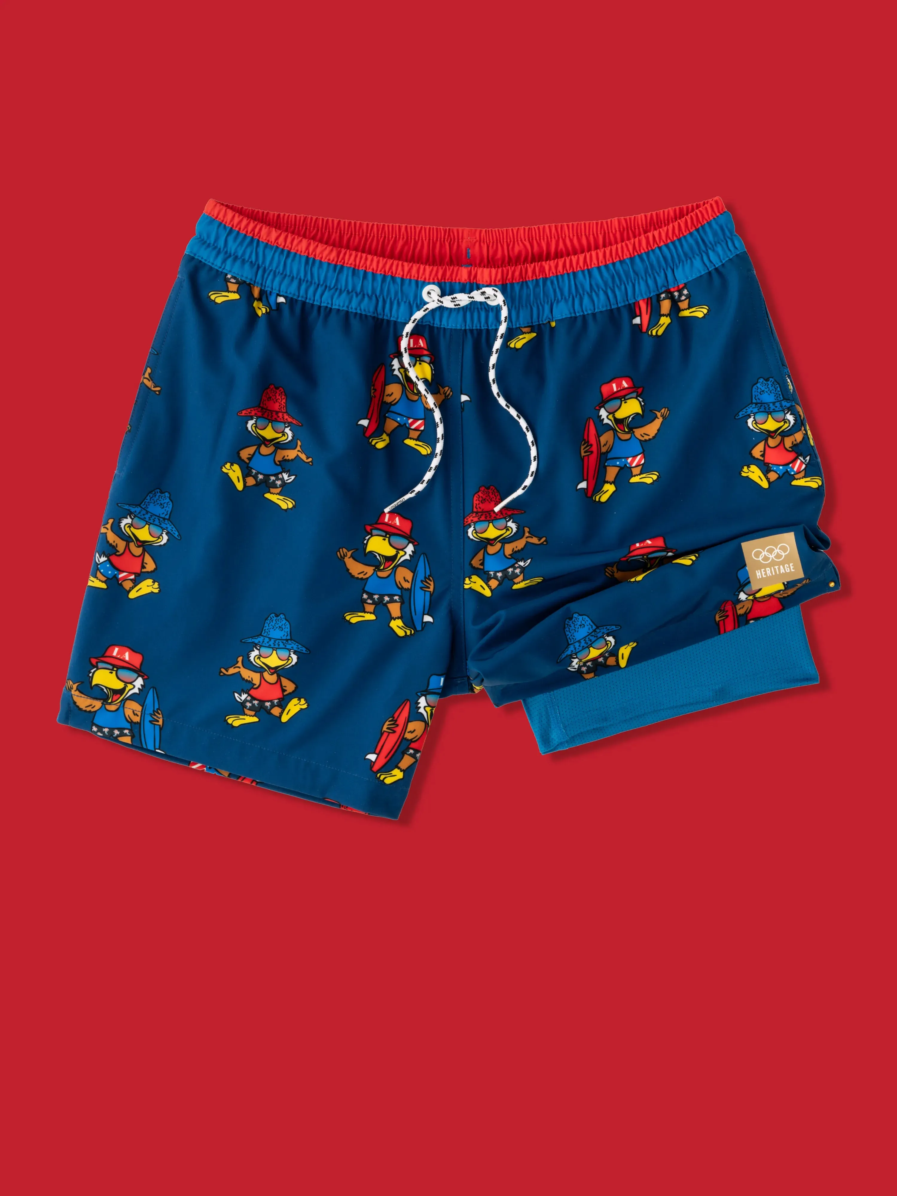 The Eagle Has Landed 5.5" (Classic Lined Swim Trunk)